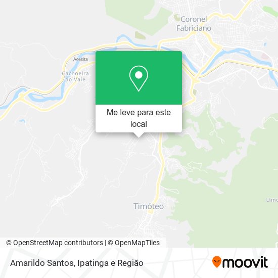 Amarildo Santos mapa