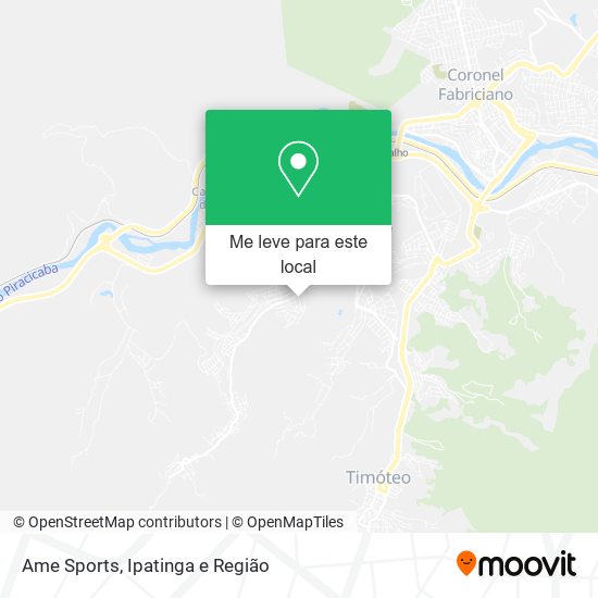 Ame Sports mapa