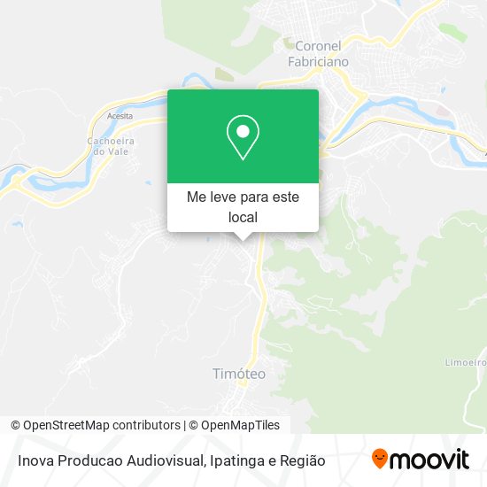 Inova Producao Audiovisual mapa