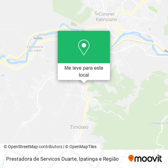 Prestadora de Servicos Duarte mapa