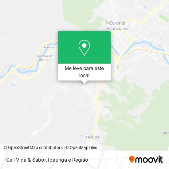 Celi Vida & Sabor mapa