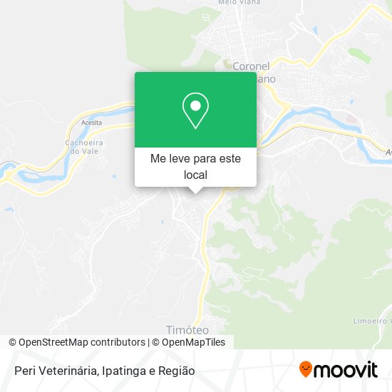 Peri Veterinária mapa