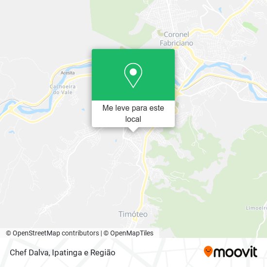 Chef Dalva mapa