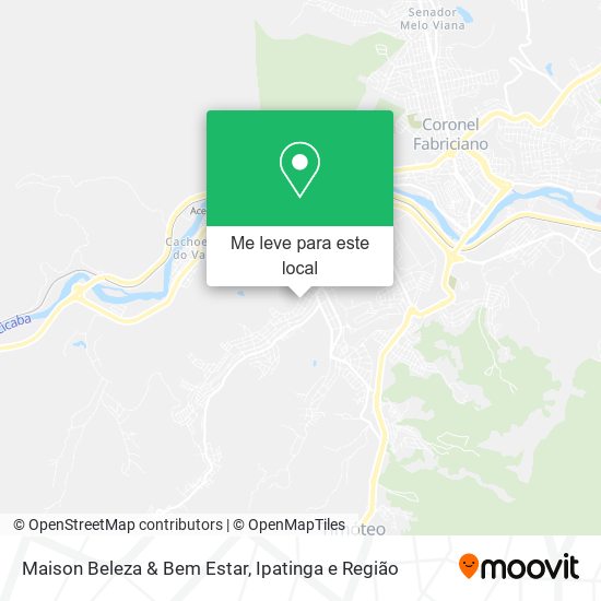 Maison Beleza & Bem Estar mapa