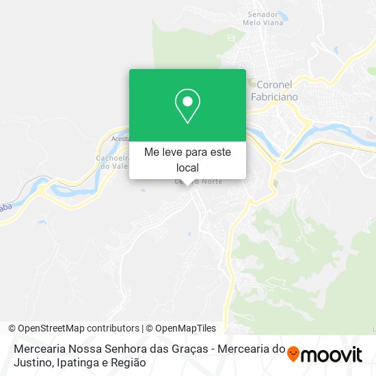 Mercearia Nossa Senhora das Graças - Mercearia do Justino mapa