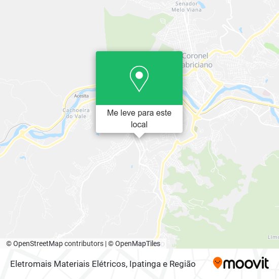 Eletromais Materiais Elétricos mapa