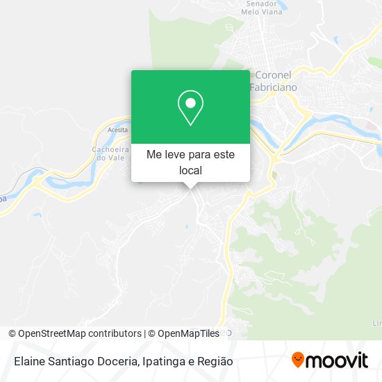 Elaine Santiago Doceria mapa