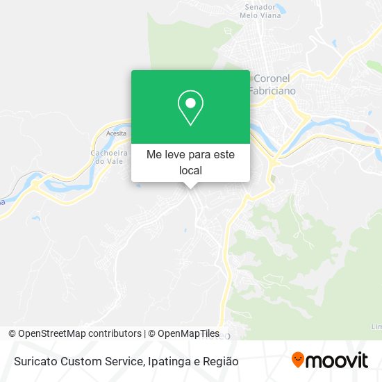 Suricato Custom Service mapa