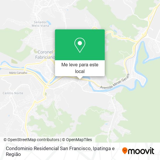 Condominio Residencial San Francisco mapa