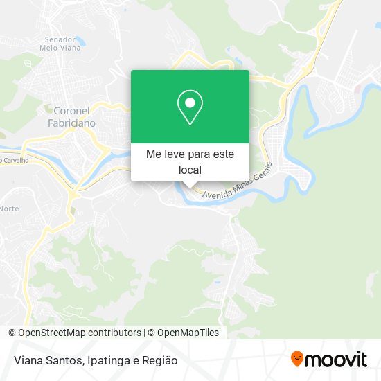 Viana Santos mapa