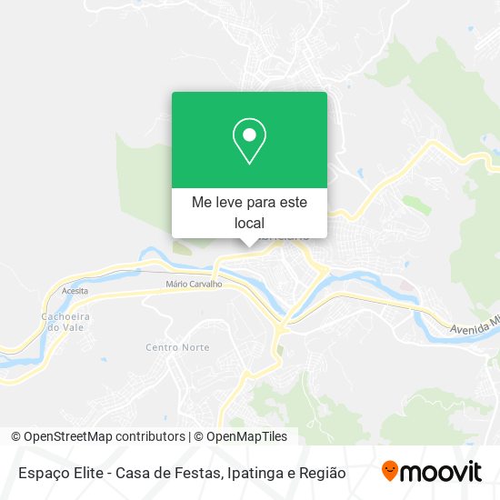 Espaço Elite - Casa de Festas mapa