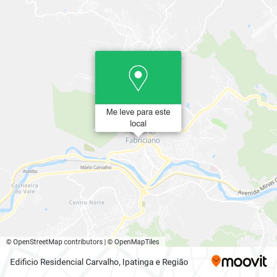 Edificio Residencial Carvalho mapa