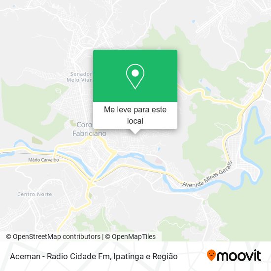 Aceman - Radio Cidade Fm mapa