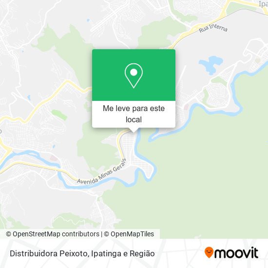 Distribuidora Peixoto mapa