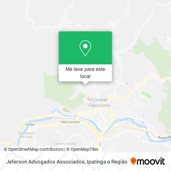 Jeferson Advogados Associados mapa