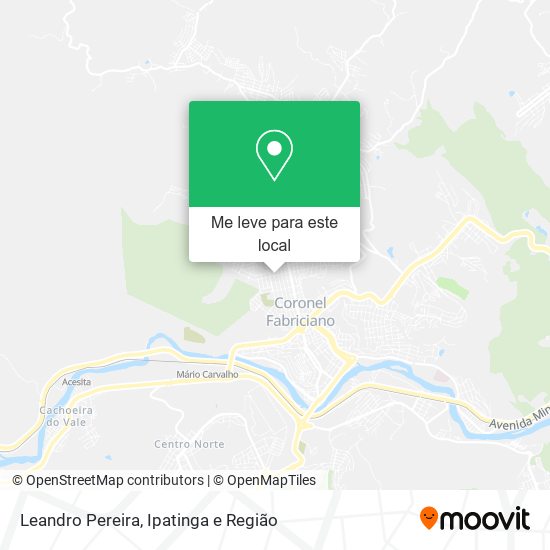 Leandro Pereira mapa