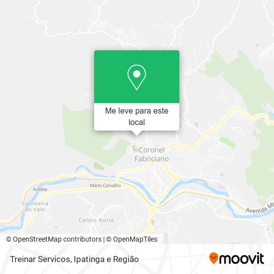 Treinar Servicos mapa