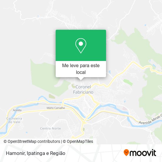 Hamonir mapa