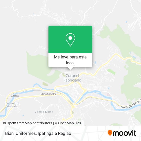 Biani Uniformes mapa