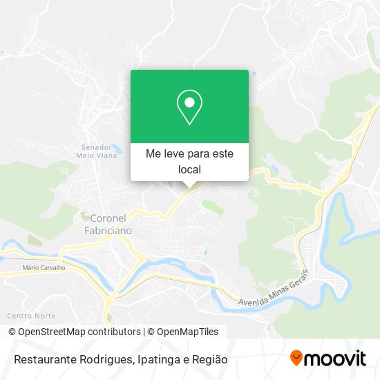 Restaurante Rodrigues mapa