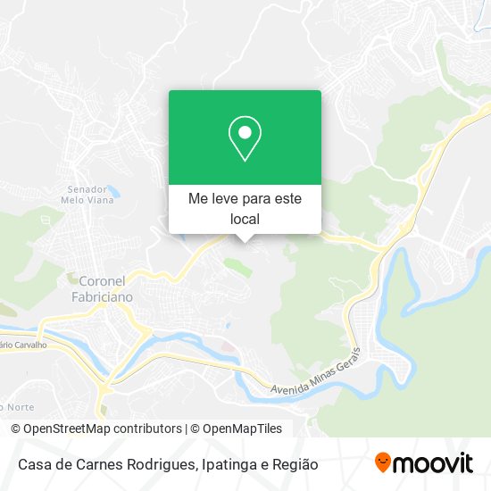 Casa de Carnes Rodrigues mapa