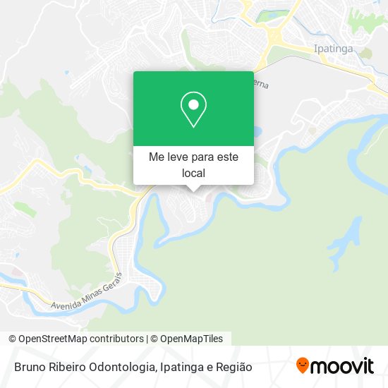 Bruno Ribeiro Odontologia mapa