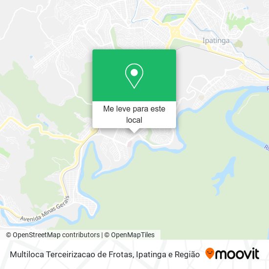 Multiloca Terceirizacao de Frotas mapa