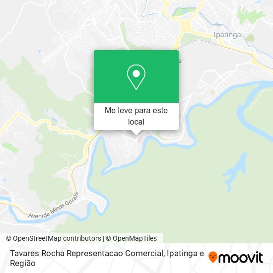 Tavares Rocha Representacao Comercial mapa