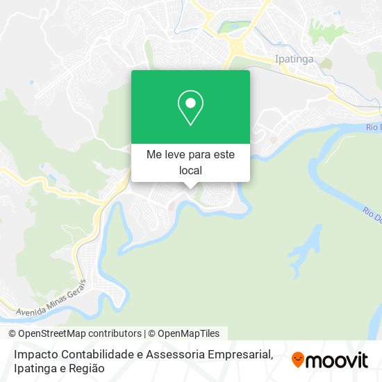 Impacto Contabilidade e Assessoria Empresarial mapa