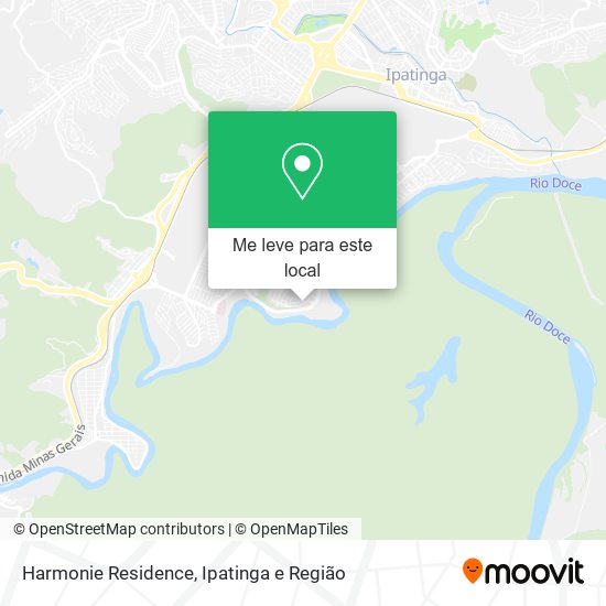 Harmonie Residence mapa