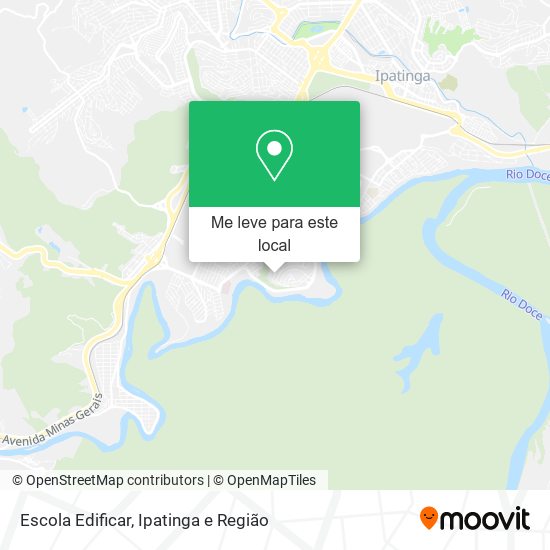 Escola Edificar mapa