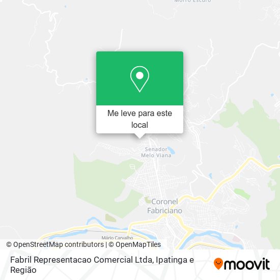 Fabril Representacao Comercial Ltda mapa
