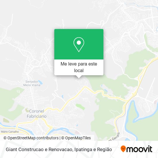 Giant Construcao e Renovacao mapa