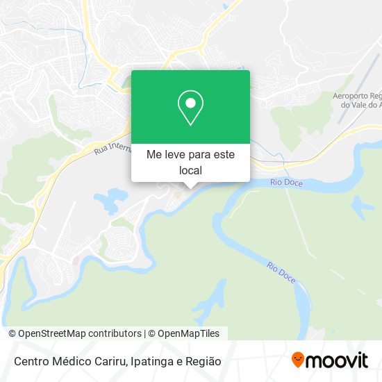 Centro Médico Cariru mapa