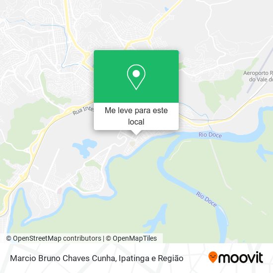 Marcio Bruno Chaves Cunha mapa