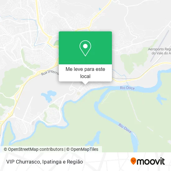 VIP Churrasco mapa