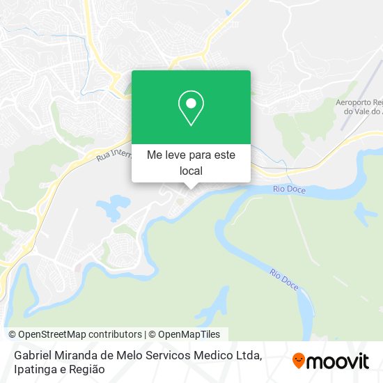 Gabriel Miranda de Melo Servicos Medico Ltda mapa