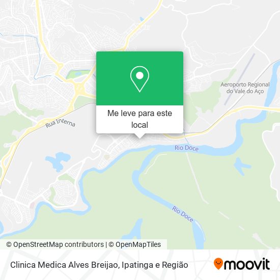 Clinica Medica Alves Breijao mapa