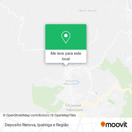 Deposito Renova mapa