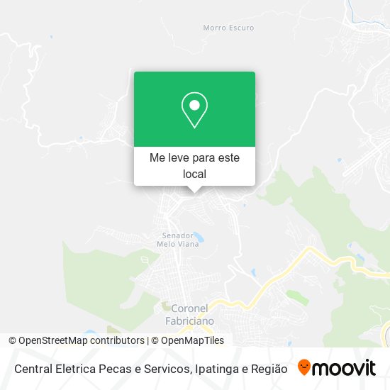 Central Eletrica Pecas e Servicos mapa