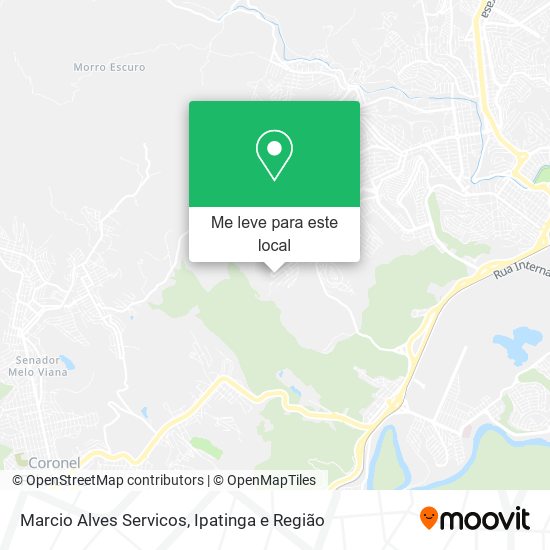 Marcio Alves Servicos mapa