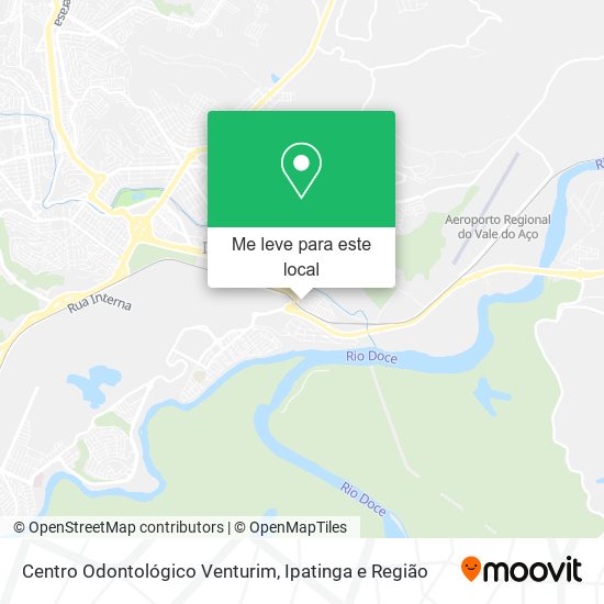 Centro Odontológico Venturim mapa