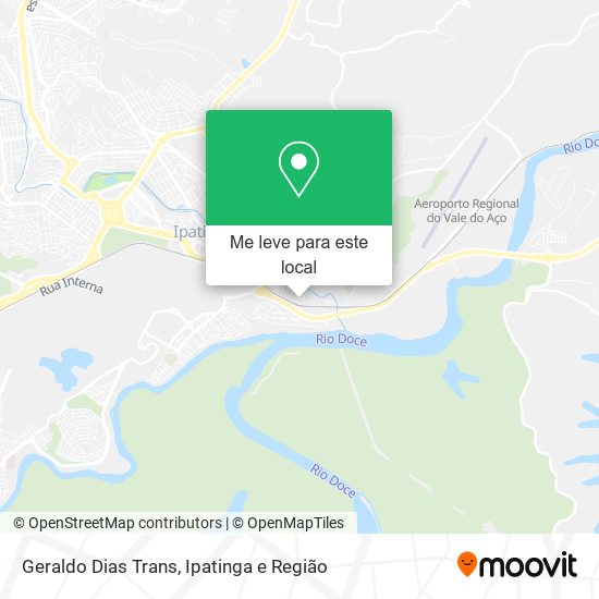 Geraldo Dias Trans mapa