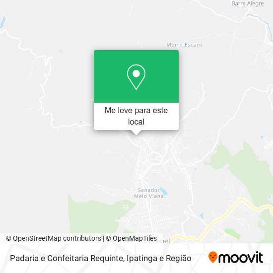 Padaria e Confeitaria Requinte mapa