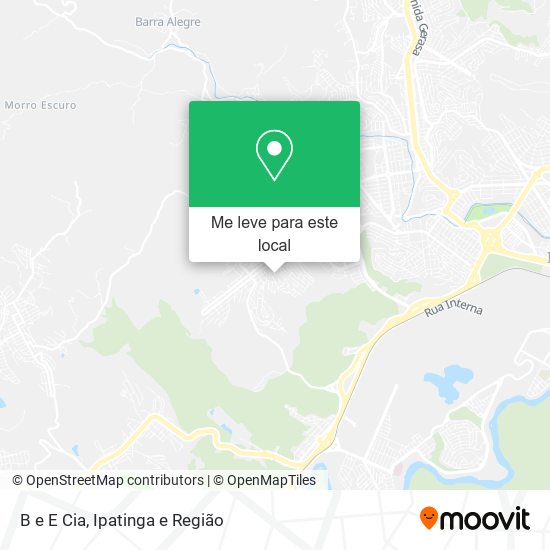 B e E Cia mapa