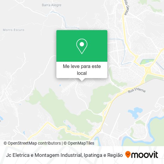 Jc Eletrica e Montagem Industrial mapa