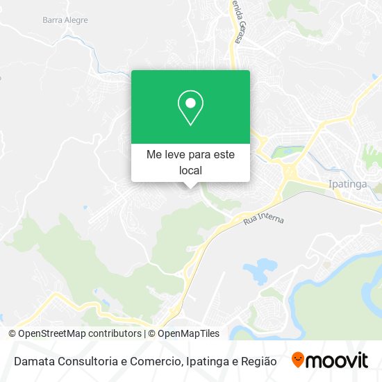 Damata Consultoria e Comercio mapa