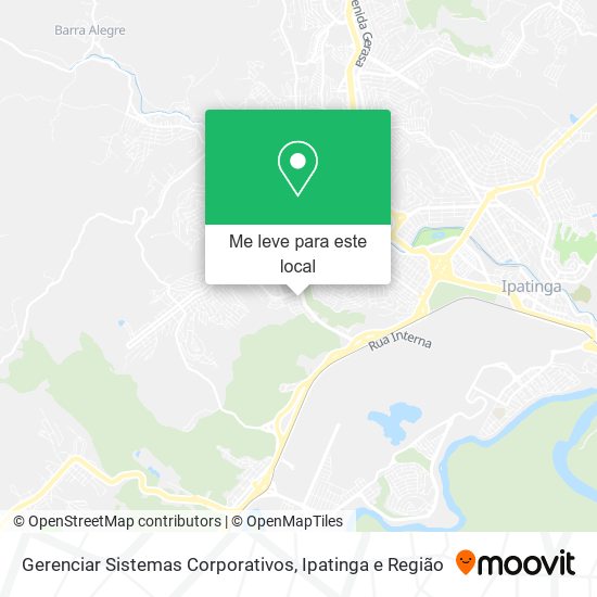 Gerenciar Sistemas Corporativos mapa