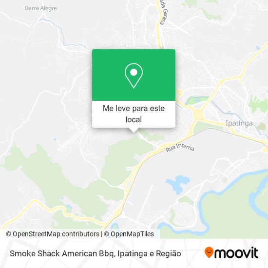 Smoke Shack American Bbq mapa