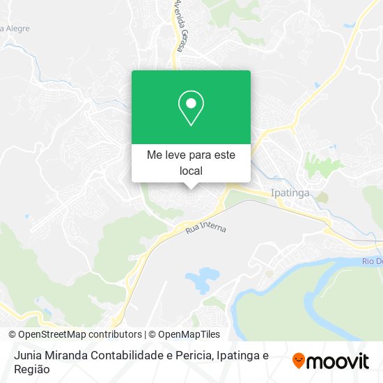 Junia Miranda Contabilidade e Pericia mapa